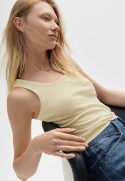 Scoop-Neck Vest*Wrap London Cheap