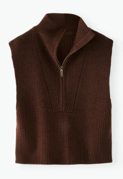 Sleeveless Sweater*Wrap London Discount