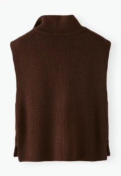 Sleeveless Sweater*Wrap London Discount