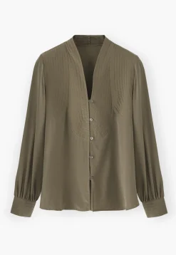 Stitch-Detail Blouse*Wrap London Cheap