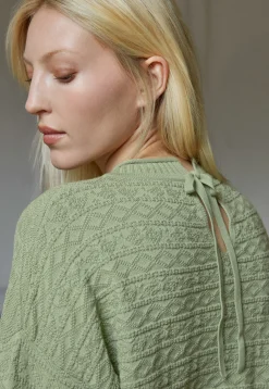 Stitch-Detail Sweater*Wrap London Outlet