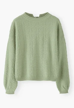 Stitch-Detail Sweater*Wrap London Outlet