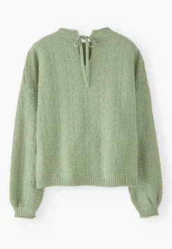 Stitch-Detail Sweater*Wrap London Outlet