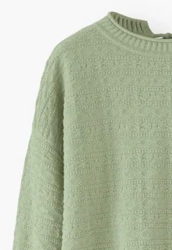 Stitch-Detail Sweater*Wrap London Outlet