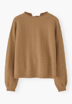 Stitch-Detail Sweater*Wrap London Discount
