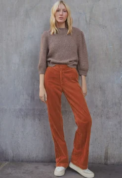 Straight-Leg Cord Trousers*Wrap London Store