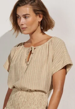 Striped Blouse*Wrap London Hot