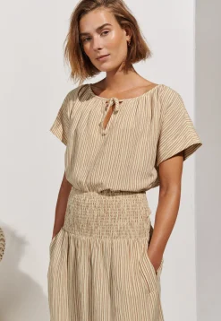 Striped Blouse*Wrap London Hot