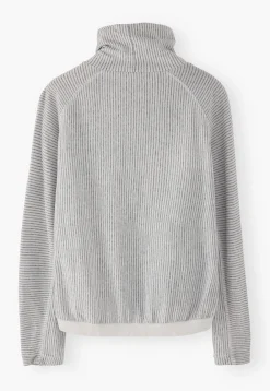 Striped Funnel-Neck Top*Wrap London Best Sale