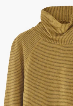Striped Funnel-Neck Top*Wrap London Store
