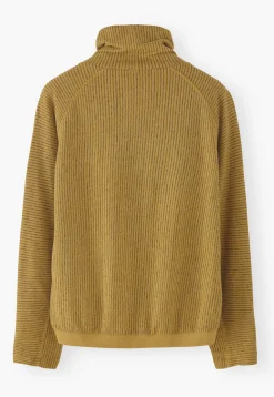 Striped Funnel-Neck Top*Wrap London Store