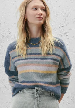 Striped Sweater*Wrap London Best Sale