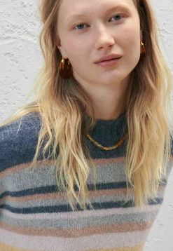 Striped Sweater*Wrap London Best Sale