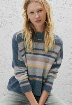 Striped Sweater*Wrap London Best Sale