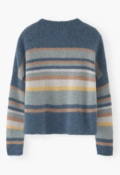 Striped Sweater*Wrap London Best Sale