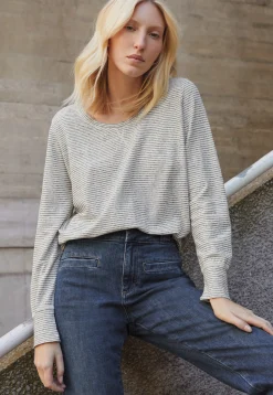 Striped Top*Wrap London Fashion