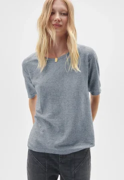 Striped T-Shirt*Wrap London Discount