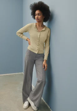 Striped Wide-Leg Trousers*Wrap London Cheap