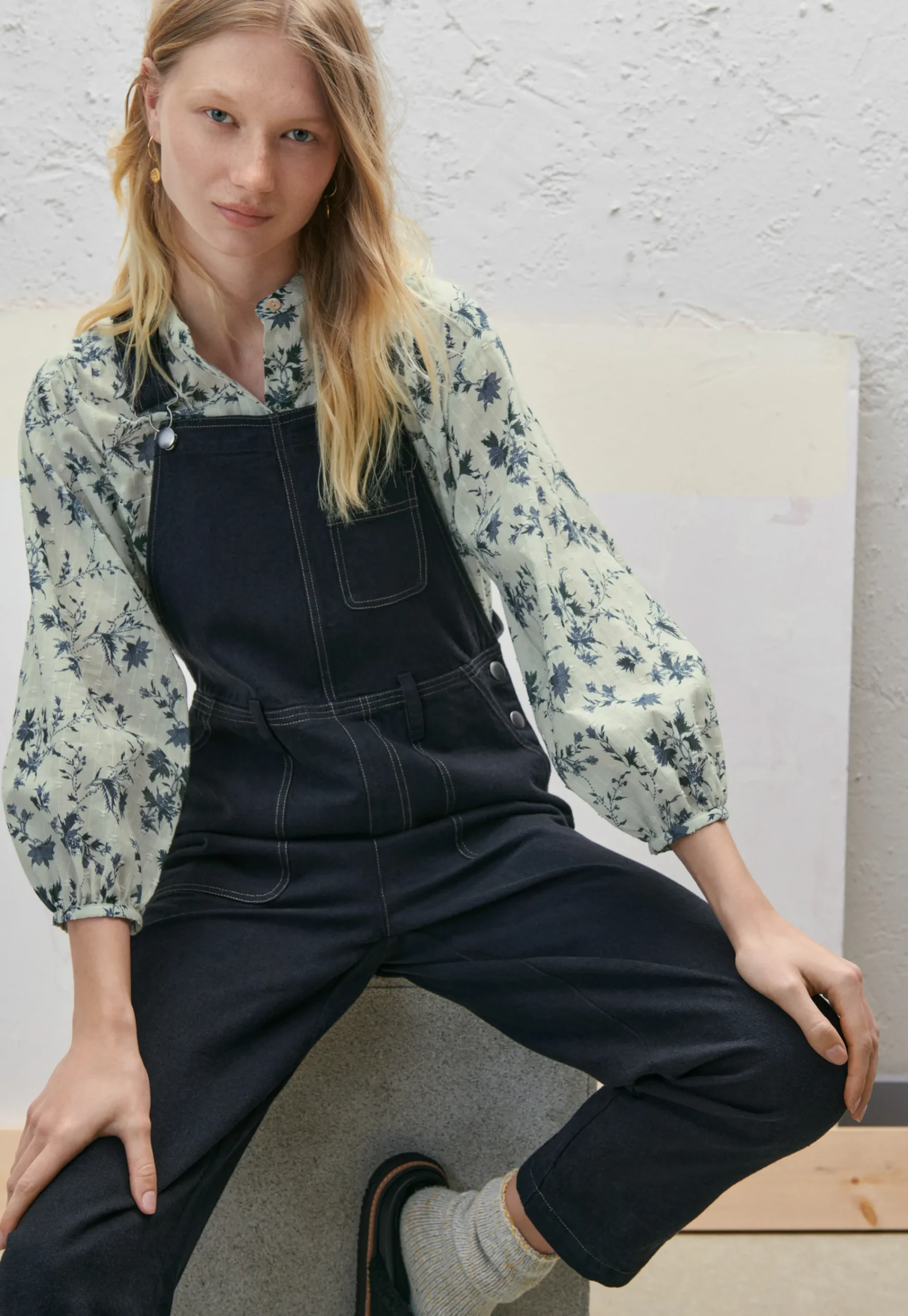 Tapered Dungarees*Wrap London Store