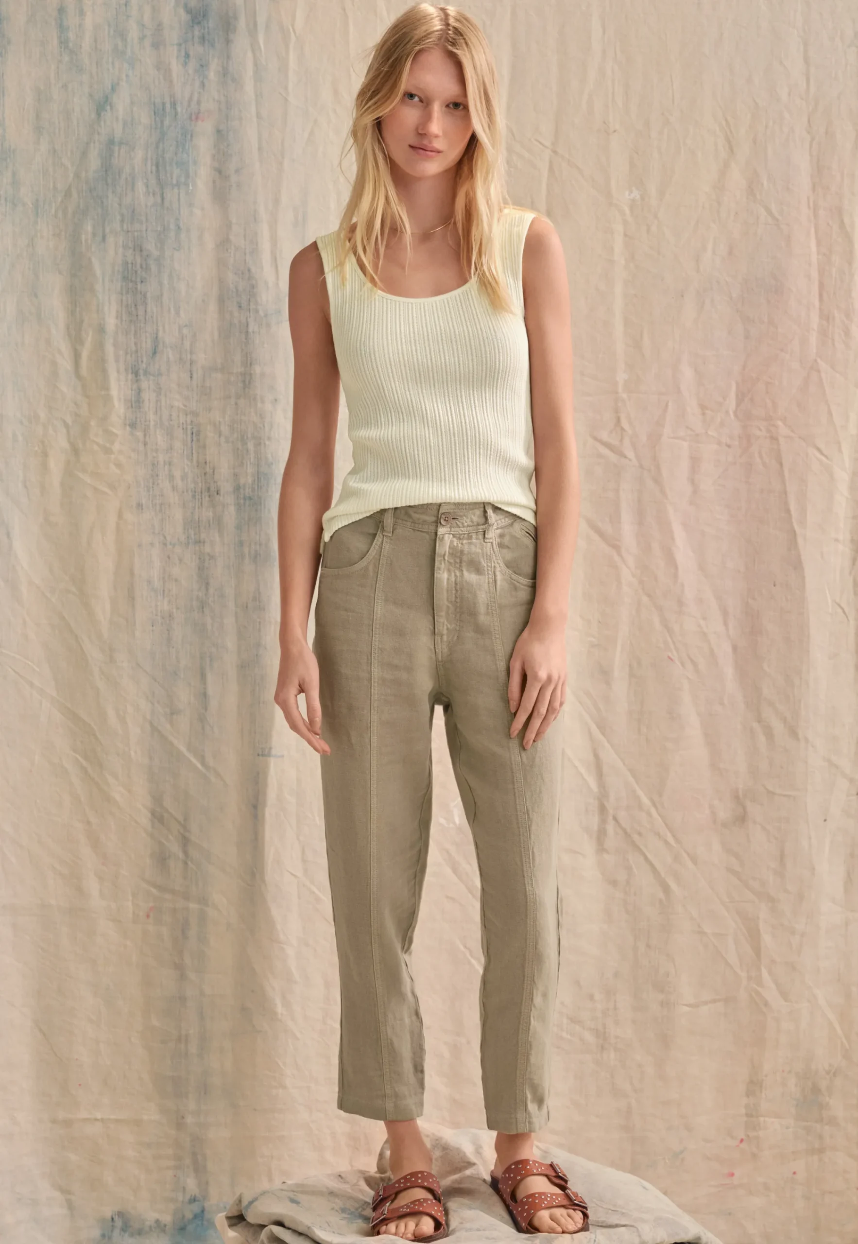 Tapered Trousers*Wrap London Hot