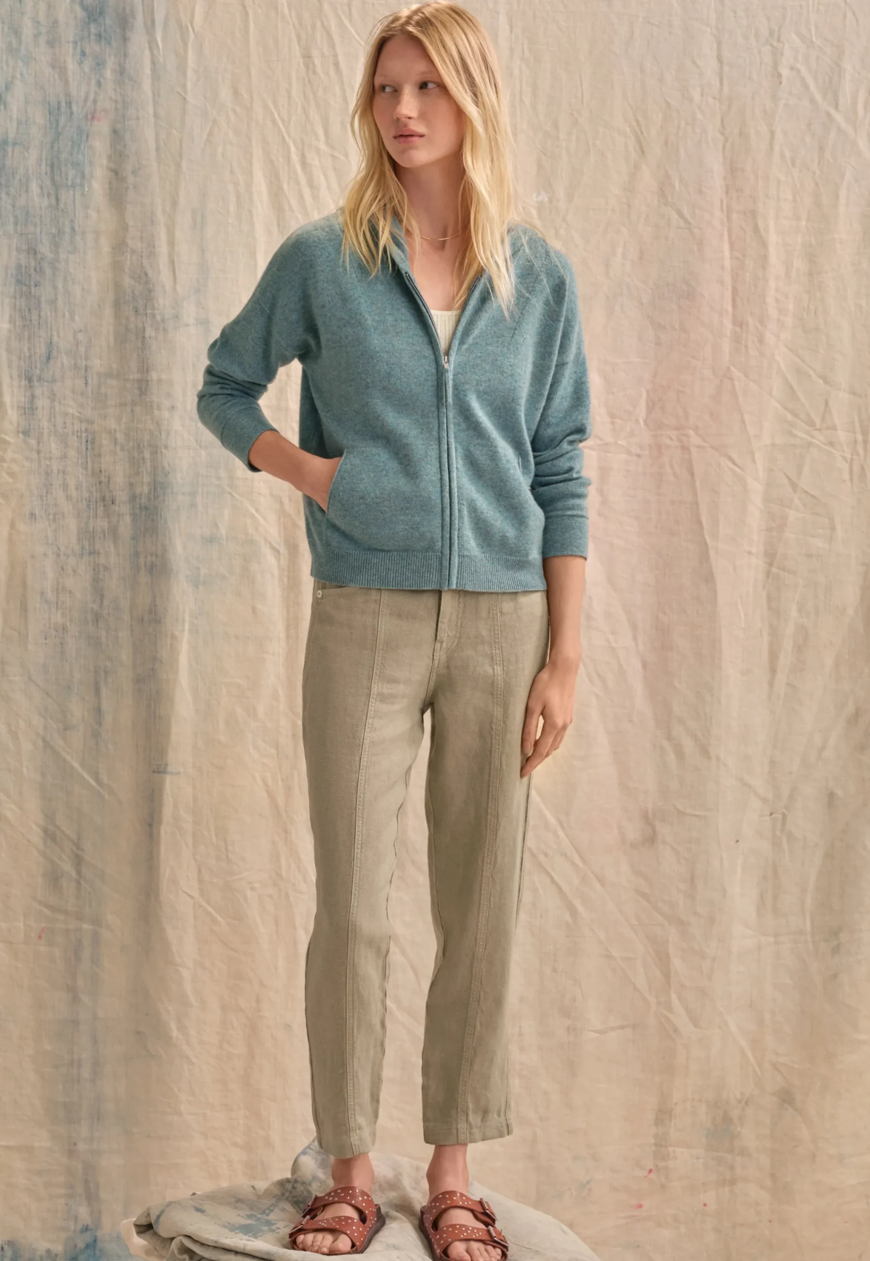 Tapered Trousers*Wrap London Hot
