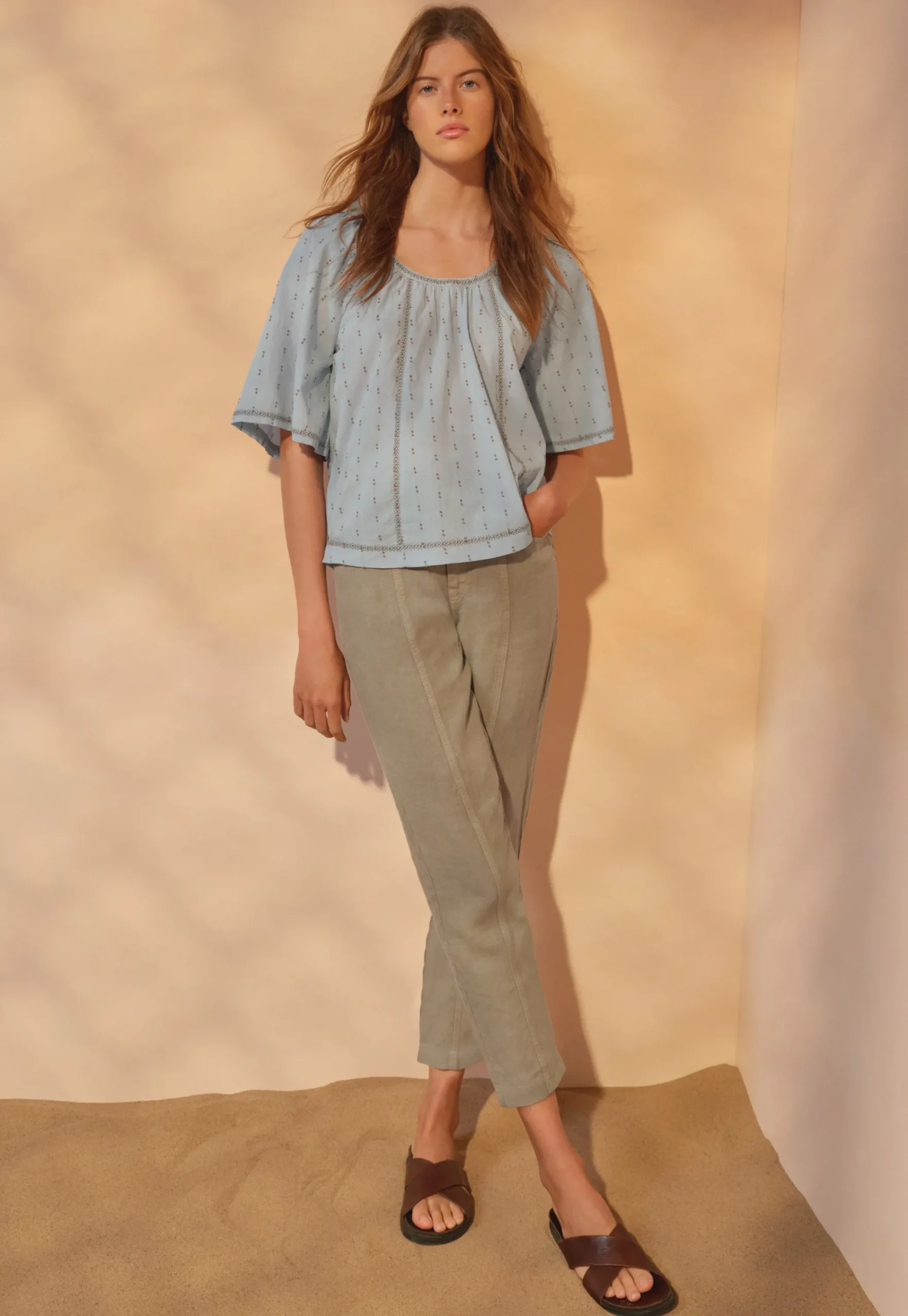 Tapered Trousers*Wrap London Hot