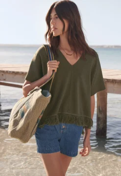 Tassel Poncho*Wrap London Best Sale