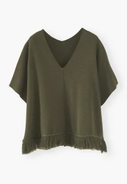 Tassel Poncho*Wrap London Best Sale