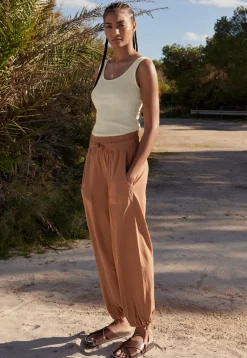 Tie-Hem Trousers*Wrap London Hot