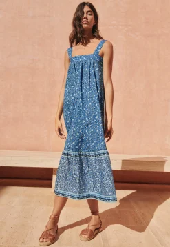 Tiered Printed Sundress*Wrap London Hot