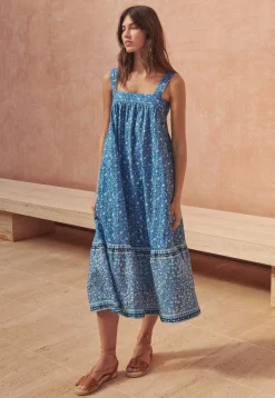 Tiered Printed Sundress*Wrap London Hot