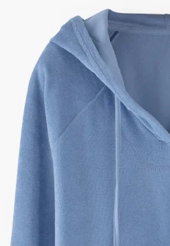 Towelling Hooded Sweatshirt*Wrap London Online