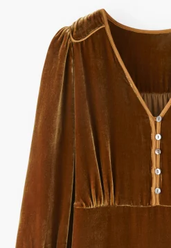 Velvet Dress*Wrap London Clearance