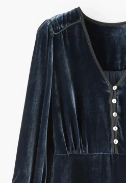 Velvet Dress*Wrap London Discount