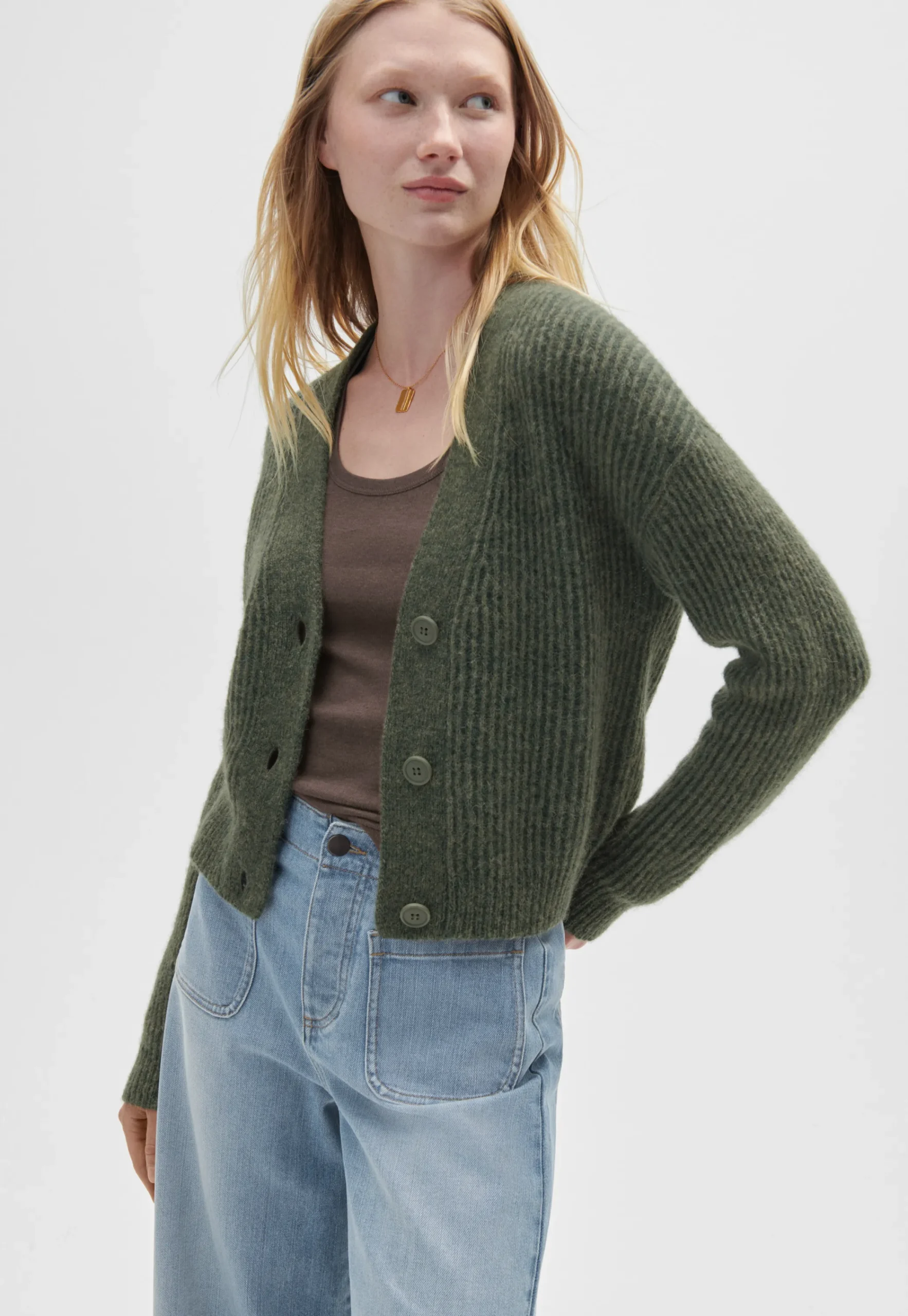 V-Neck Cardigan*Wrap London Outlet