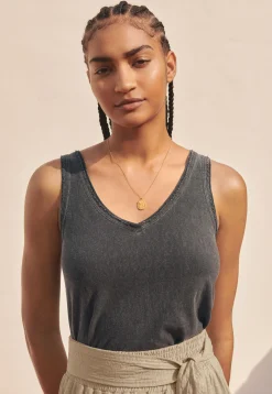 V-Neck Jersey Vest*Wrap London Clearance
