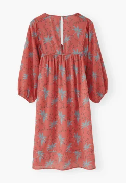 V-Neck Printed Dress*Wrap London Cheap