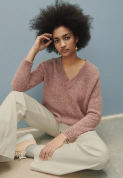 V-Neck Sweater*Wrap London Discount