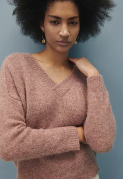 V-Neck Sweater*Wrap London Discount