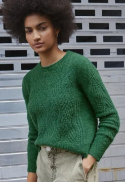 Wave-Stitch Sweater*Wrap London Clearance