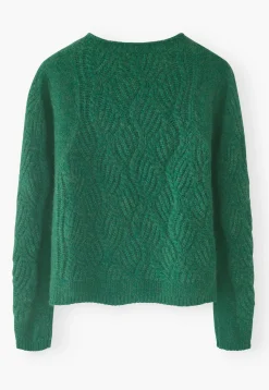 Wave-Stitch Sweater*Wrap London Clearance
