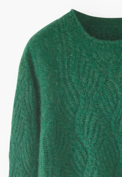 Wave-Stitch Sweater*Wrap London Clearance