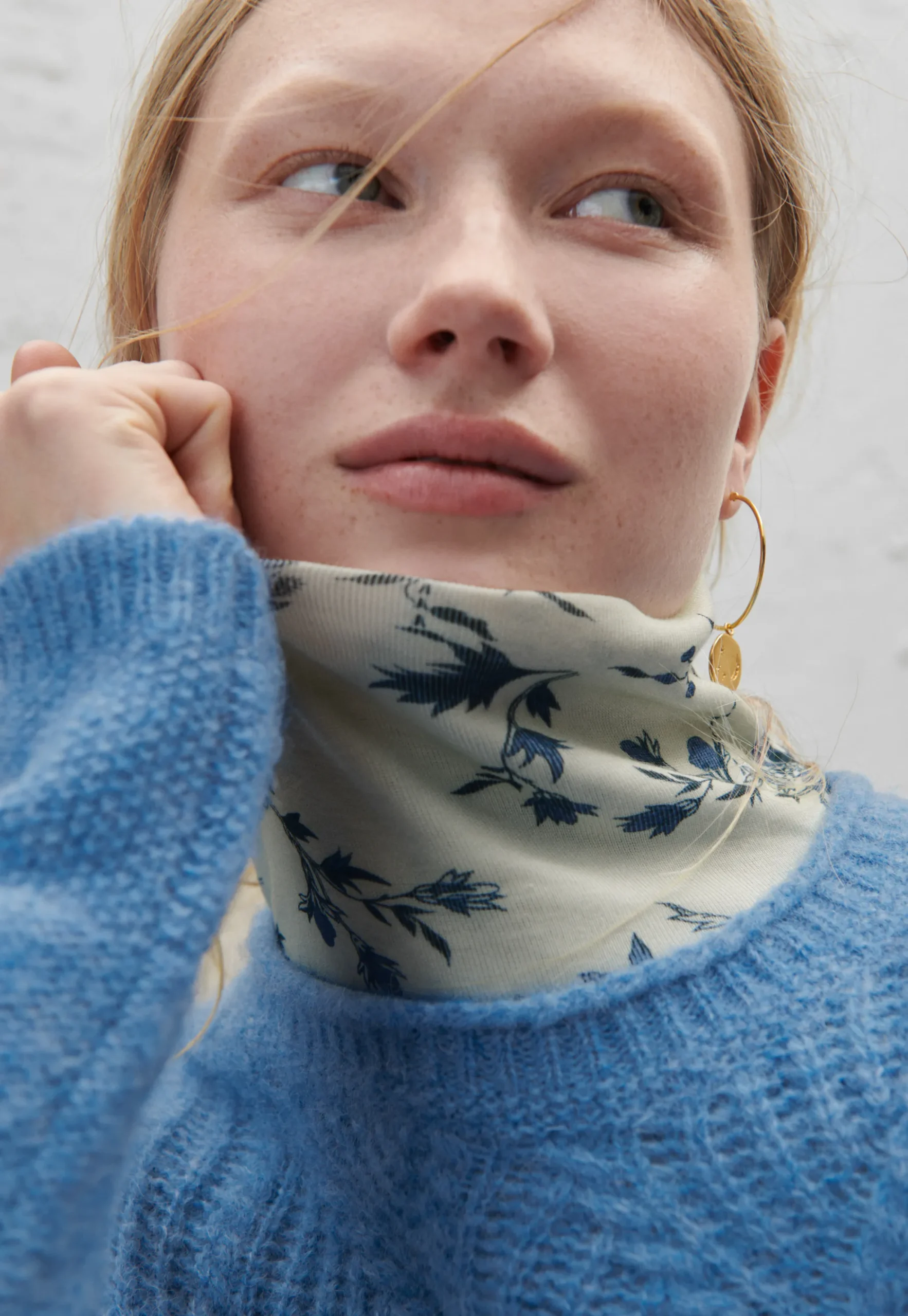 Wave-Stitch Sweater*Wrap London New