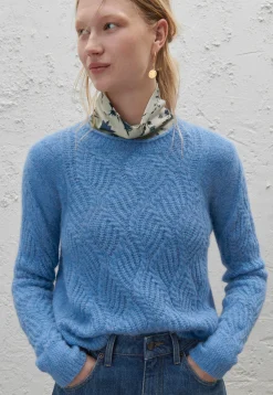 Wave-Stitch Sweater*Wrap London New