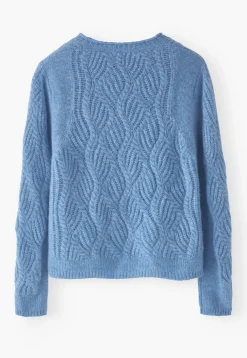 Wave-Stitch Sweater*Wrap London New