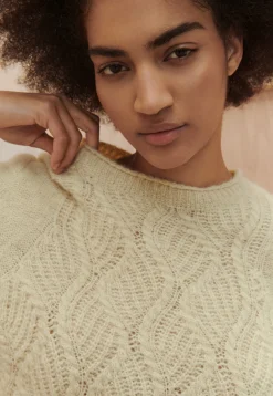 Wave-Stitch Sweater*Wrap London Cheap