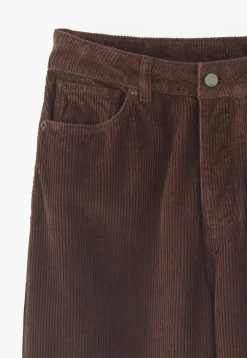 Wide-Leg Cord Trousers*Wrap London Best Sale