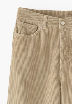 Wide-Leg Cord Trousers*Wrap London Discount