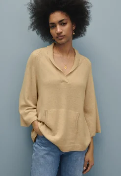 Wide-Sleeve Sweater*Wrap London Fashion