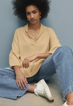 Wide-Sleeve Sweater*Wrap London Fashion